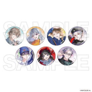 にじさんじ トレーディング缶バッジ 等身ver. 全7種【7T 2507】
