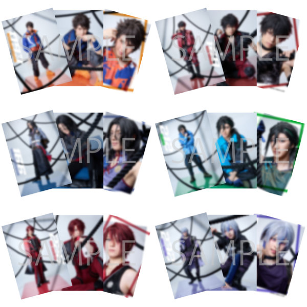 ミュージカル『刀剣乱舞』 〜坂龍飛騰〜 ブロマイド刀剣男士（ライブver.） 6種セット（【2L判写真（ライブver.）】付き）