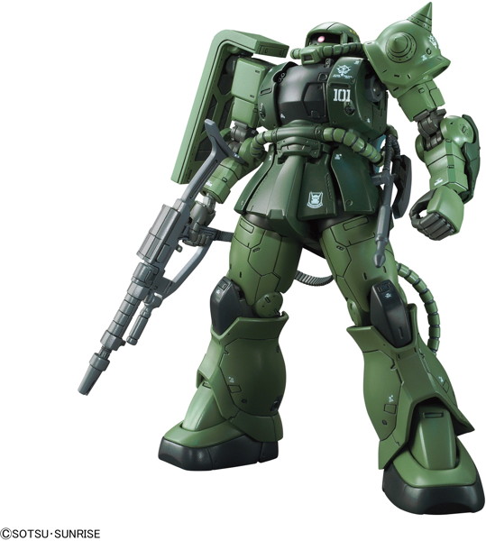 【10月再生産分】HGオリジン 1/144 ザク II C-6/R6型