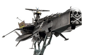 64815 1/1500 「キャプテンハーロック 次元航海」宇宙海賊戦艦 アルカディア 三番艦 ［改］ 強攻型 w/アクリルスタンドフィギュア