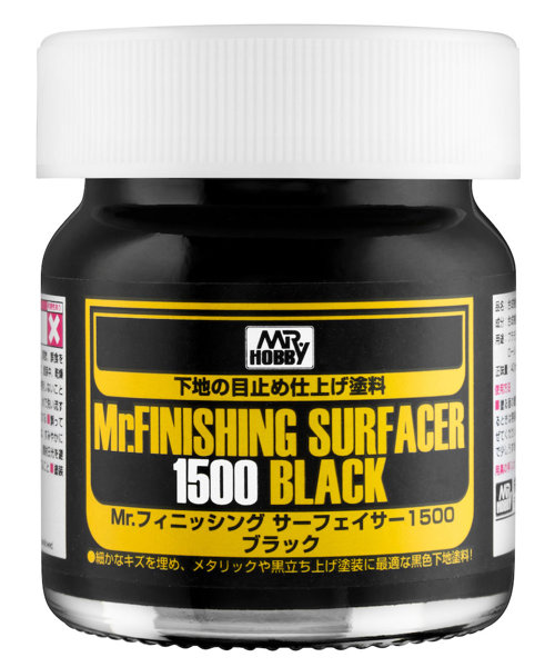 SF288 Mr.フィニッシングサーフェイサー1500 ブラック