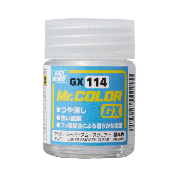 GX114 Mr.カラーGX スーパースムースクリアー つや消し