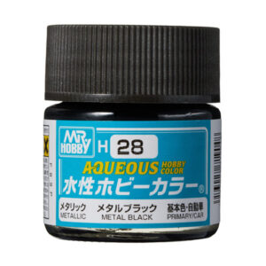H28 水性ホビーカラー 青鉄色（メタルブラック）