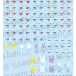 【再販】メガミデバイス M.S.G PUNI☆MOFU トゥ アイデカールセット