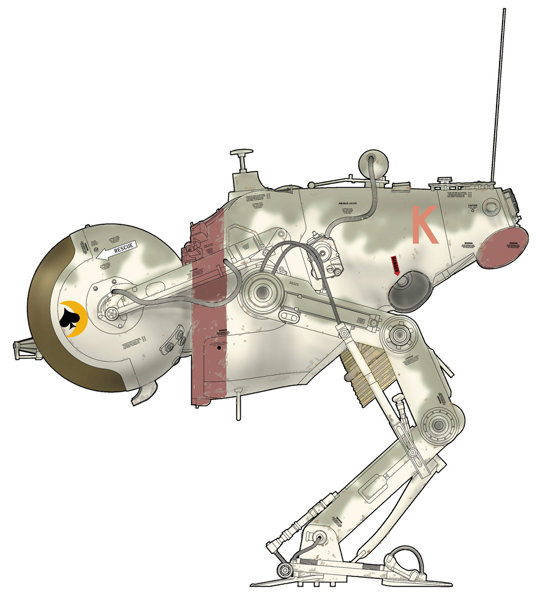 月面用戦術偵察機LUM-168 キャメル ‘初期型’