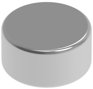 ネオジム磁石 N52 丸形 直径2mm x 高さ1mm（10個入）