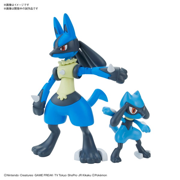 【8月再生産分】ポケットモンスター ポケモンプラモコレクション 44 セレクトシリーズ リオル ＆ ルカリオ
