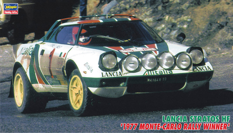 【再販】 CR32 1/24 ランチア ストラトス ‘1977モンテカルロラリー ウィナー’
