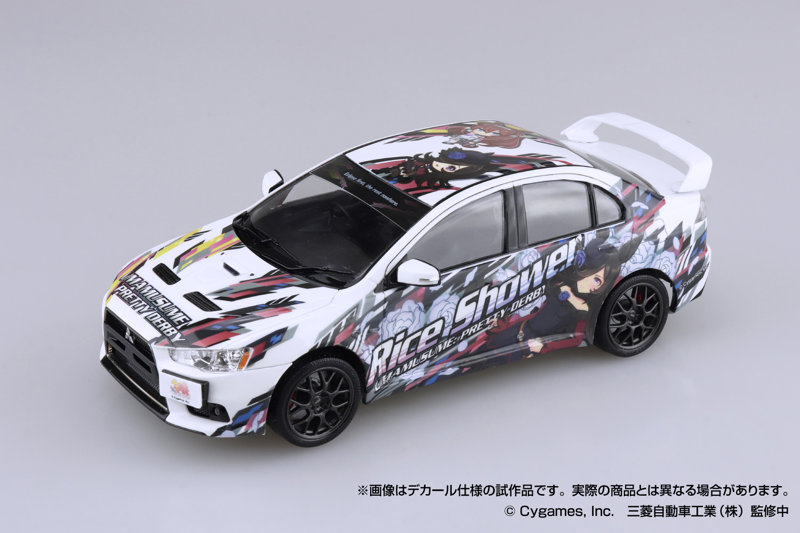 3 1/24 痛車 ウマ娘 プリティーダービー Ver.2 CZ4A ランサーエボリューション X ファイナルエディション ‘15（ミツビシ）