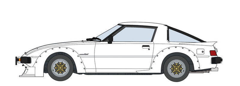 20760 1/24 マツダ サバンナ RX-7 （SA22C） 前期型 ‘カスタムバージョン’