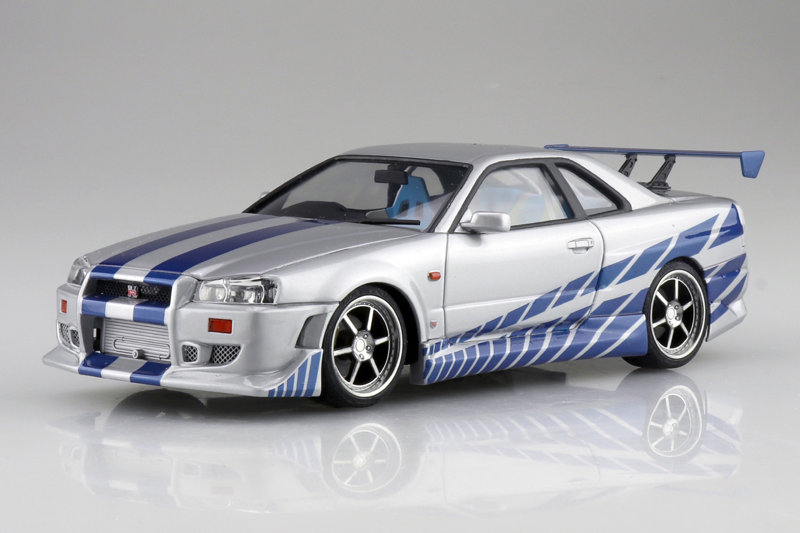 WS-02 1/24 ワイルド・スピード R34 スカイライン GT-R ムービーメカ