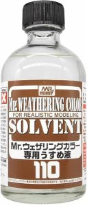WCT101 Mr.ウェザリングカラー専用うすめ液 110ml