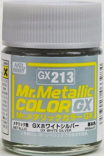GX213 Mr.メタリックカラーGX ホワイトシルバー