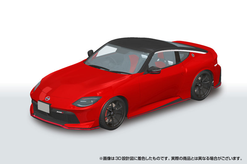 No. 06-CR RZ34 フェアレディZ NISMO 2024 カーマインレッド 楽プラ スナップカー