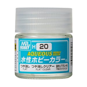H20 水性ホビーカラー つや消しクリアー
