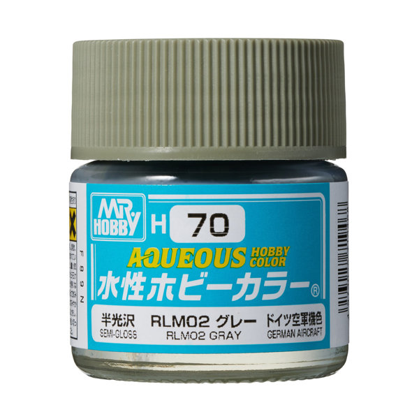 H70 水性ホビーカラー RLM02グレー