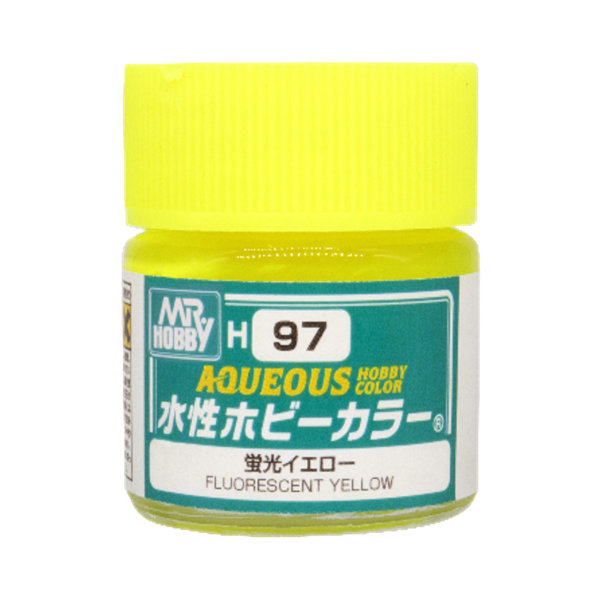 H97 水性ホビーカラー 蛍光イエロー