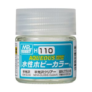 H110 水性ホビーカラー 半光沢クリアー