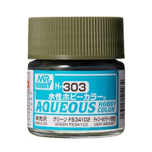 H303 水性ホビーカラー グリーン FS 34102
