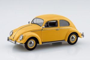 20-PY フォルクスワーゲン ビートル（ポスタルイエロー） 楽プラ スナップキット
