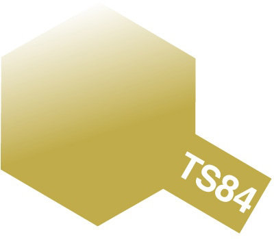 タミヤスプレー TS-84 メタルゴールド