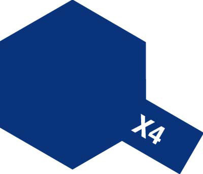 エナメル X-4 ブルー