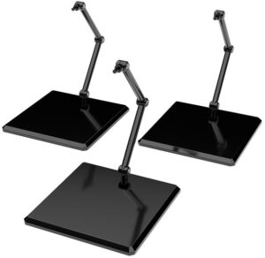 THE シンプルスタンド×3 BLACK【フィギュア＆模型用】