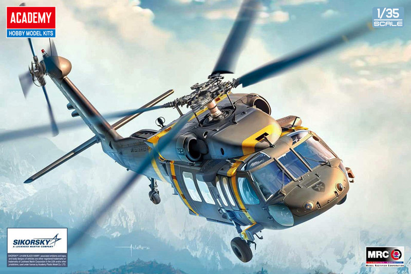 12135 1/35 UH-60M ブラックホーク アカデミー
