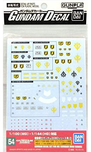 【1月再生産分】GD 54 HGUC 機動戦士ガンダム0080 0080シリーズ汎用2