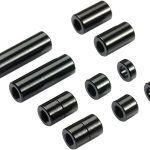 【再販】アルミスペーサーセット （12/6.7/6/3/1.5mm各2個） （ブラック）