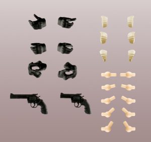 リトルアーモリー ［LAOP13］創彩少女庭園用タクティカルグローブ2リボルバーセット（ブラック）