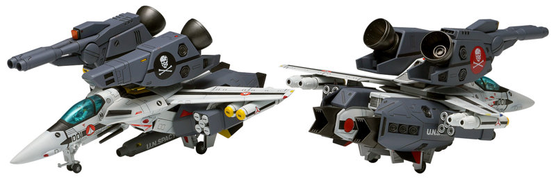 MC-069 VF-1S ストライクバルキリー［ファイター］一条輝 機、ロイ・フォッカー 機