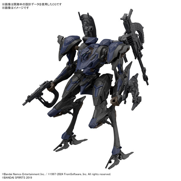 【2月再生産分】30MM ARMORED CORE VI FIRES OF RUBICON SCHNEIDER NACHTREIHER/40E スティールヘイズ