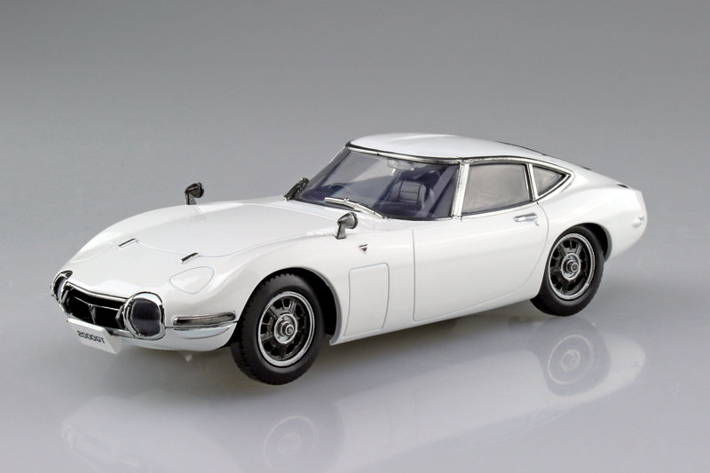 06-PW 1/32 トヨタ 2000GT（ペガサスホワイト） 楽プラ スナップキット