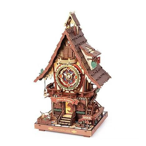 ROLIFE DIY ミニチュアハウス Cuckoo Clock Art in Time’s Tick.【LC901C】ROKR ウッドパズル（組立キット）（英語版製品）