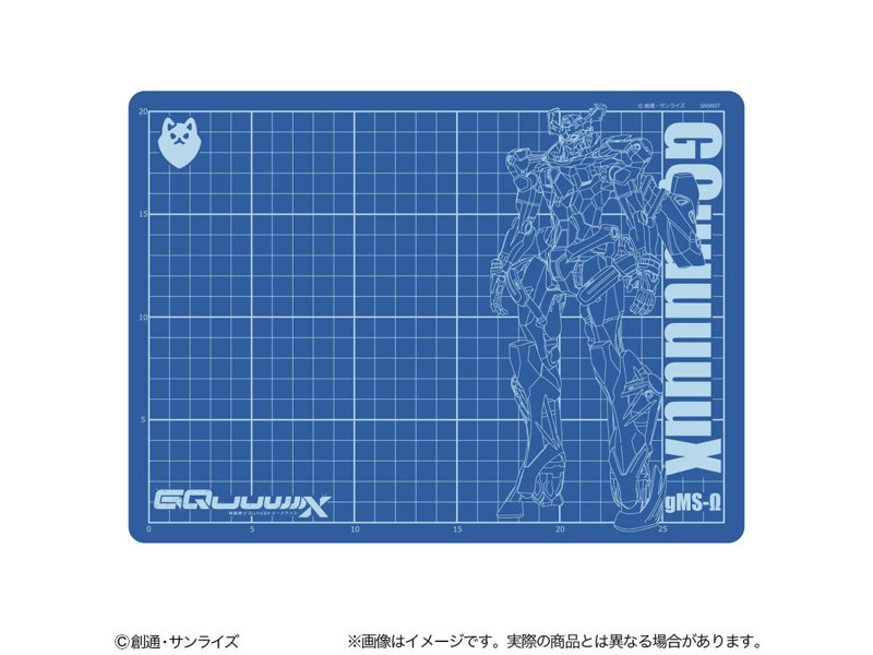 機動戦士Gundam GQuuuuuuX カッターマットA4 ジークアクス