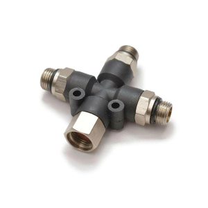 PROFIX AIR-SYSTEMS エアホースジョイント1/8（S）メス〜1/8（S）オス3連
