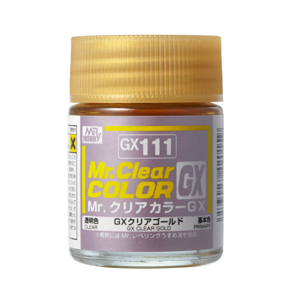 GX111 Mr.クリアカラーGX クリアゴールド