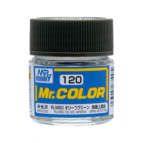 C120 Mr.カラー RLM80オリーブグリーン