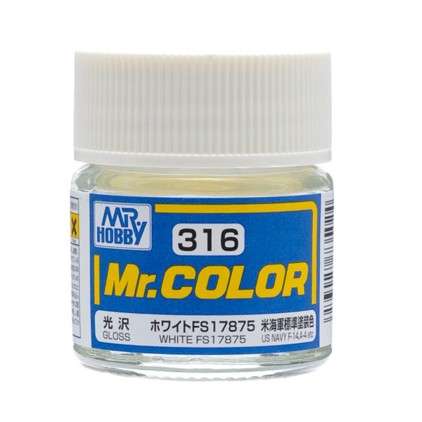 C316 Mr.カラー 飛行機模型用カラー ホワイトFS17875