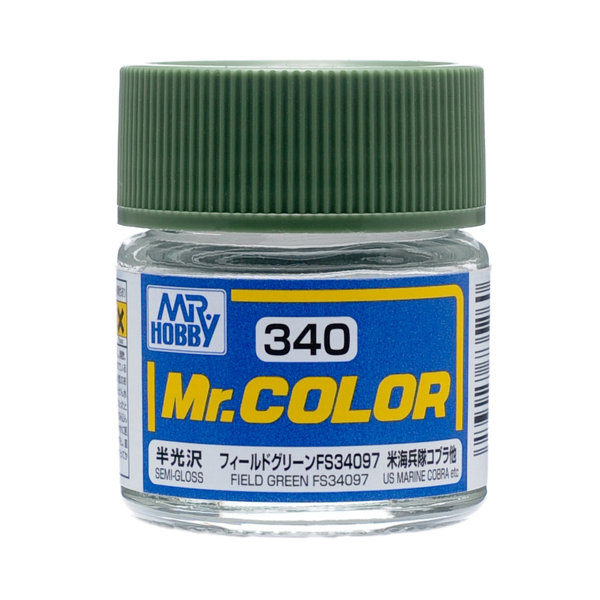 C340 Mr.カラー 飛行機模型用カラー フィールドグリーン FS34097