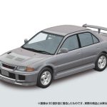 No. 04-QS CE9A ランサーGSRエボリューションIII 1995 クイーンズシルバー 楽プラ スナップカー