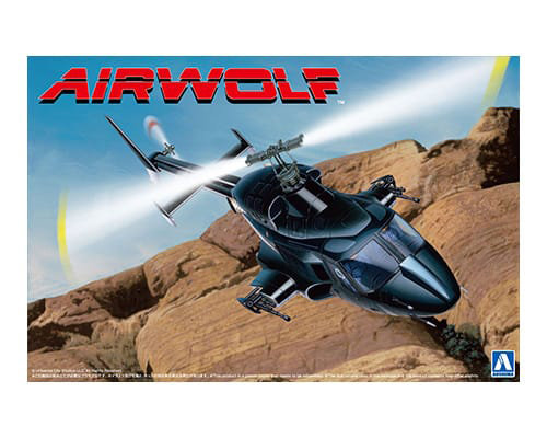 【再販】AW-01 1/48 エアーウルフ クリアボディ付 ムービーメカ
