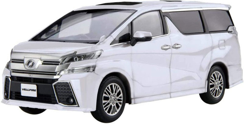 【再販】車NEXT8 1/24 ヴェルファイア ZA G EDITION（ホワイトパールクリスタルシャイン）