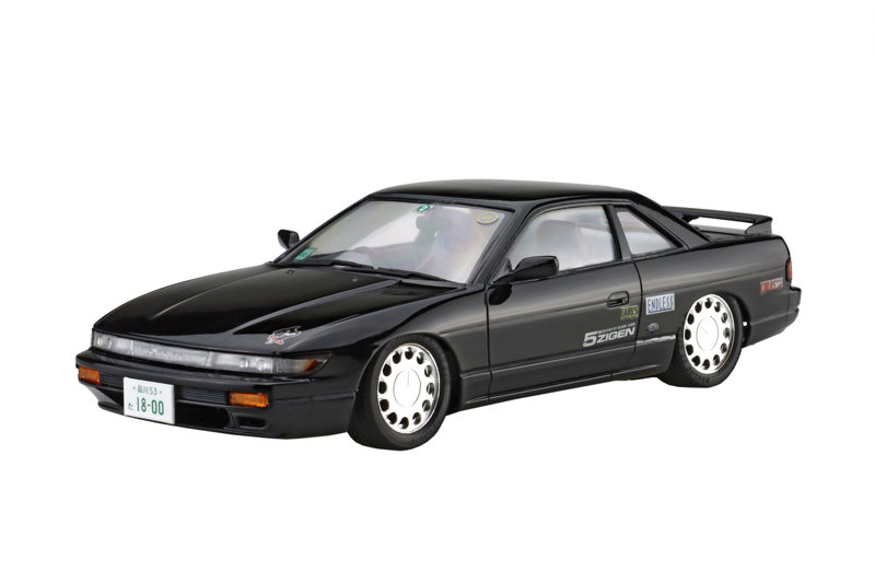 峠-23EX-1 1/24 峠シリーズ No.23 EX-1 ニッサン シルビアK’s（S13）（カーボンボンネットデカール付き）