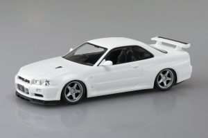 12CU-WP ニッサン R34スカイラインGT-R カスタムホイール（ホワイトパール） 楽プラ スナップキット