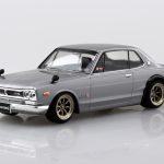 16CU-SV ニッサン C10 スカイライン 2000GT-R カスタムホイール （シルバー） 楽プラ スナップキット