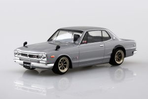 16CU-SV ニッサン C10 スカイライン 2000GT-R カスタムホイール （シルバー） 楽プラ スナップキット