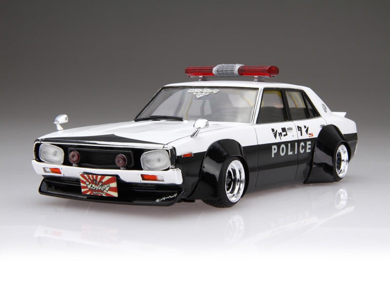 7 1/24 リバティーウォーク LBワークス ケンメリ4Drパトカー