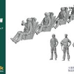 M3-113 1/144 USAF パイロット＆グランドクルーセット レジンキット （人）